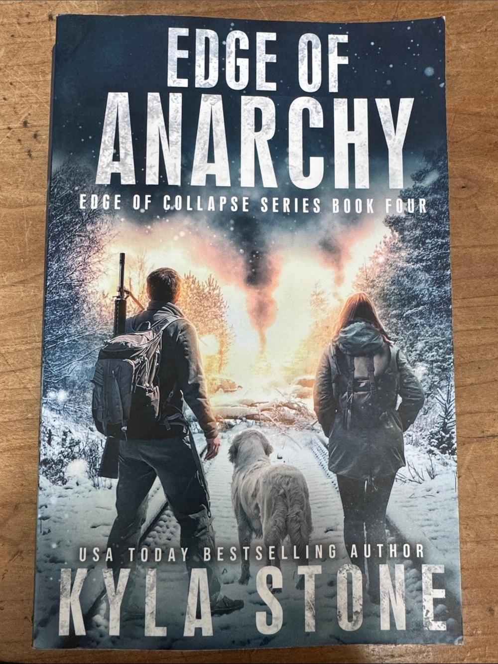 Edge of Anarchy - Kyla Stone - book four - Edge of collapse series softcover